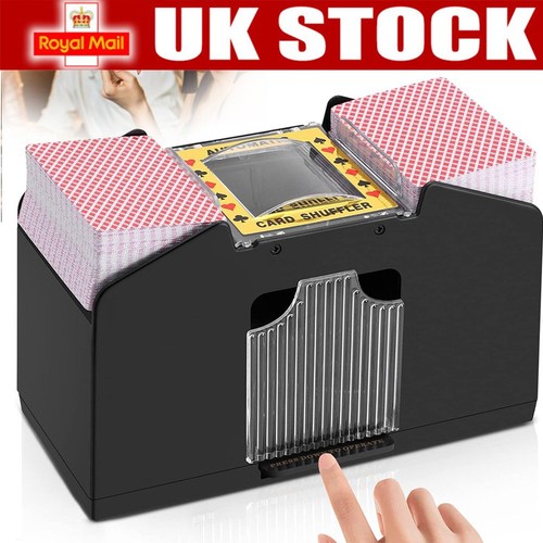 Deck card shuffling machine - deck,