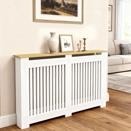 White oak radiator cover wall - radiator,