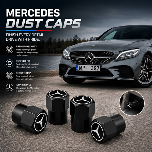 Mercedes benz tyre - tyre, stem
