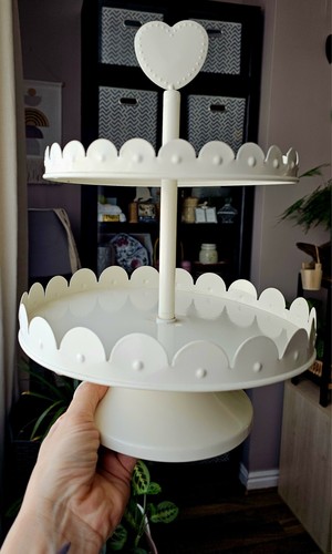 Zara home cream metal - cream, 2-tier