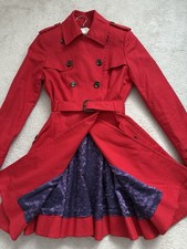 Ted Baker Red Belted Trench