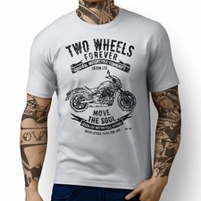JL Soul Illustration For A Kawasaki Vulcan S Cafe Motorbike Fan T-shirt