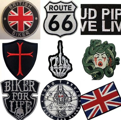 Bikers patches embroidered - bikers,