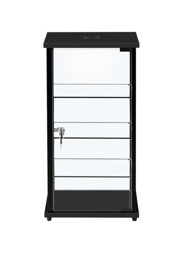 Black countertop showcase - countertop,