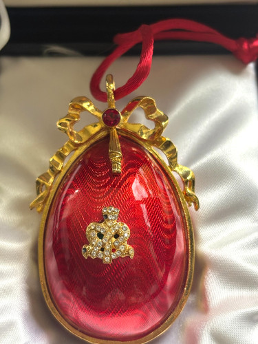 Fabergé pendant egg enemal - pendant, egg,