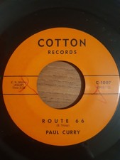 Paul Curry - Route 66 (Cotton Records) 1962 Feat. Roy Buchannan. Rock n Roll.