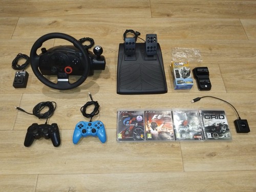 Playstation steering wheel - playstation, 3