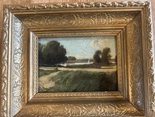 Antique Oil Painting Signed