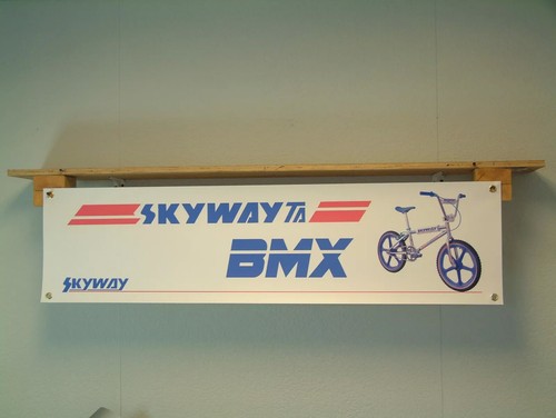Skyway bmx bike banner - bike,