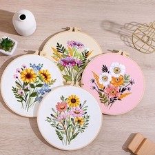 Needle Punch Embroidery Stitch Practice Kit Cross Stitch Kit  Home Decoration