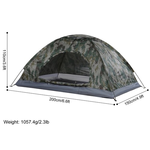 Person camouflage camping - 2,