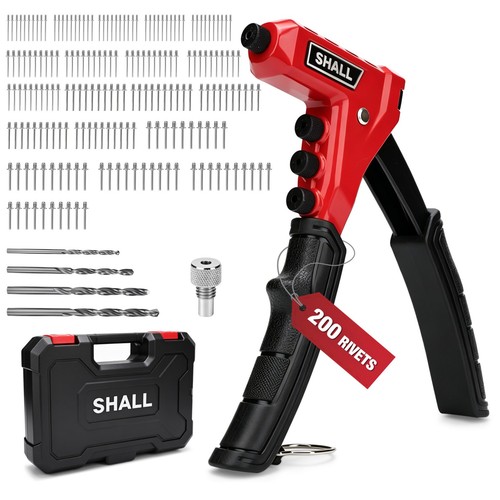 Shall rivet gun - 4-in-1, set