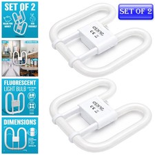 SET OF 2 FLUORESCENT LIGHT