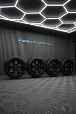 Genuine 20" Defender Black Alloy Wheels Goodyear Duratrac AT Mud Snow Tyres