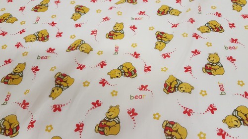 Teddies polycotton material - teddies,