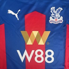 Rare Original Crystal Palace 2020/2021 Home Football Shirt Mens XL
