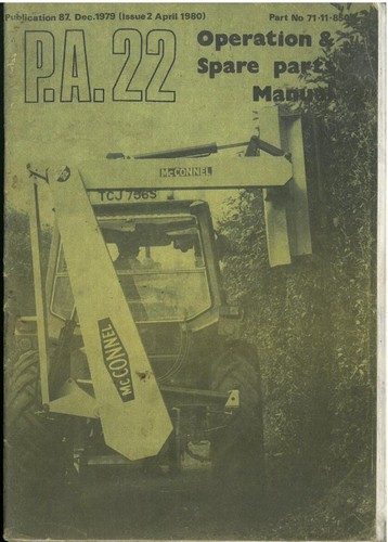 Mcconnel pa22 hedgetrimmer - pa22, &