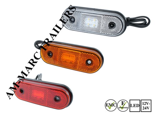 Led lamp front - front, side