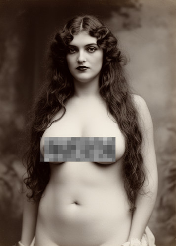 Vintage risque reproduction - 10,