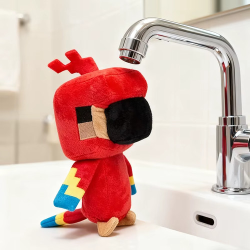 Minecraft parrot plush - minecraft,
