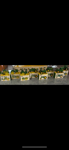 Vintige john deere toy - john,