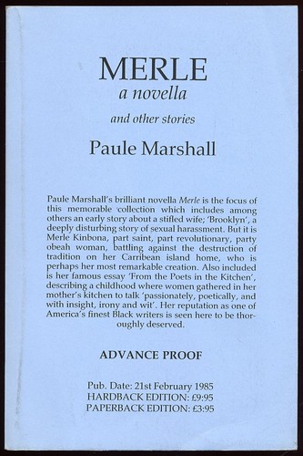 Paule marshall merle - marshall, /