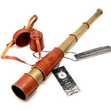 Antique Brass Leather