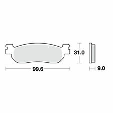 BRAKE PADS SINTER TRW 787.36.31 FOR YAMAHA 125 X MAX 2011-2017