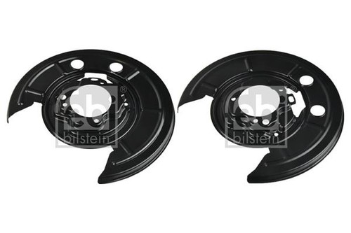Pair brake cover back - brake, plate