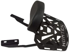 Luggage Carrier Top Rack Plate with Backrest for Royal Enfield HUNTER 350
