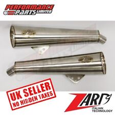 Triumph Thunderbird 1600 2018 Zard Stainless Race Exhaust Silencers + DB Killers