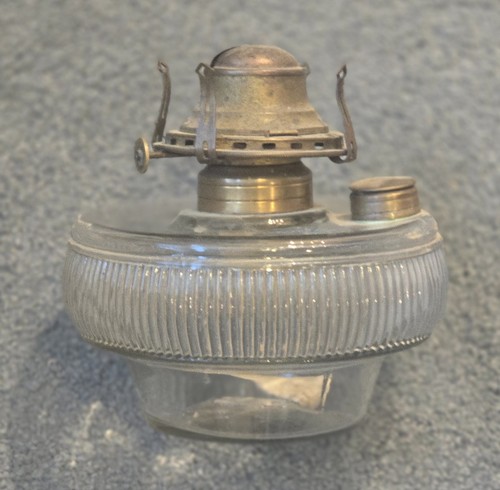 Antique glass font - for, hanging