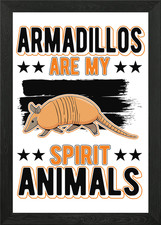 Armadillo Framed Wall Art