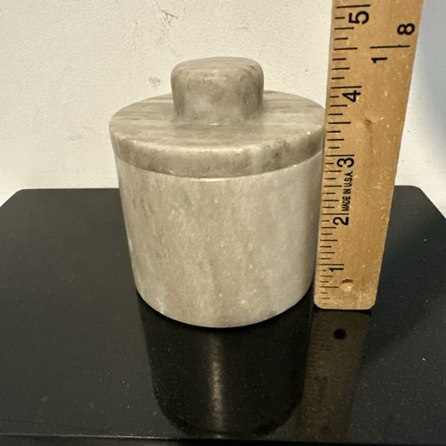 Marble butter bell stone - stone, crock