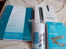 Livescribe Echo Smartpen with livescribe notepads recording headset microphone 