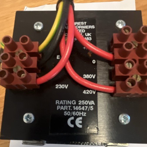 Forrest transformers 250va - forrest,