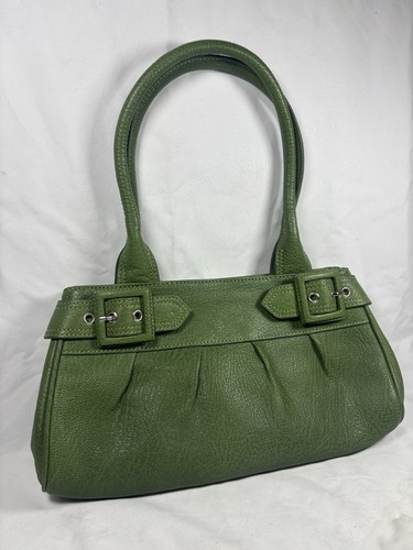 Aquascutum green leather - aquascutum,