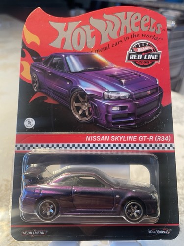 Hot wheels red line purple - wheels,