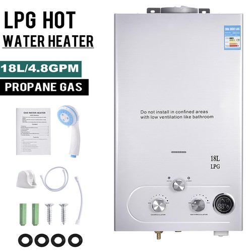 18l gas lpg hot water - 18l, heater