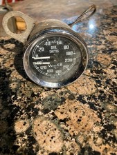 VINTAGE SMITHS OIL/TEMP GAUGE