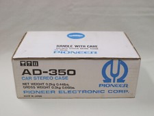 Vintage Pioneer (KEX, GEX) AD-350 Car Stereo Case - NOS