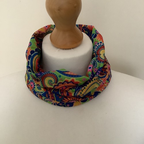 Multicolour paisley design - a,