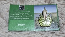 RSPB Bird Pin Badge - Bittern