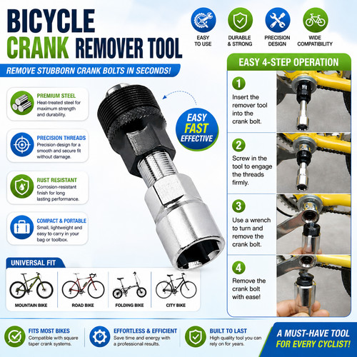 Crank puller removal - crank,