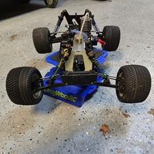Team Associated RC10 GT Black Tub Chassis 1/10 Nitro OS cz engine *RARE*