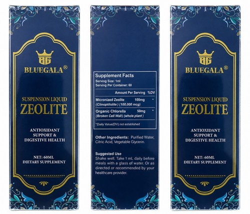 Bluegala zeolite liquid 60ml - liquid, |