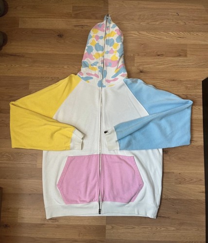 Bape cotton candy hoodie very - bape, hoodie,
