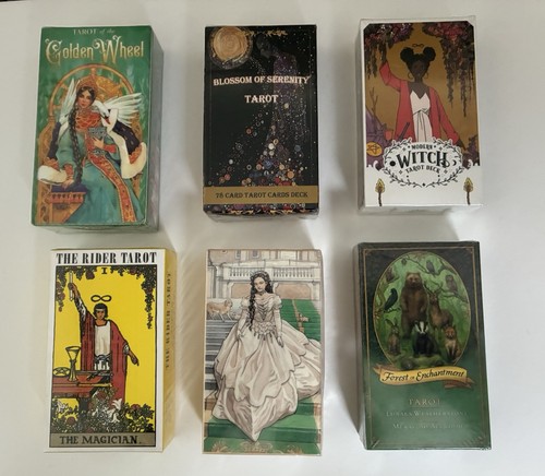 Tarot deck bundle golden - 6,