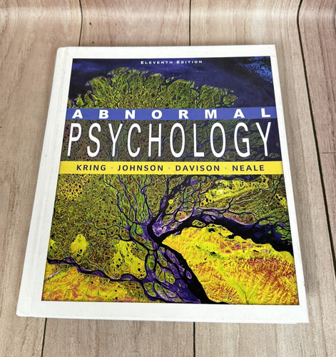 Abnormal psychology neale - psychology,