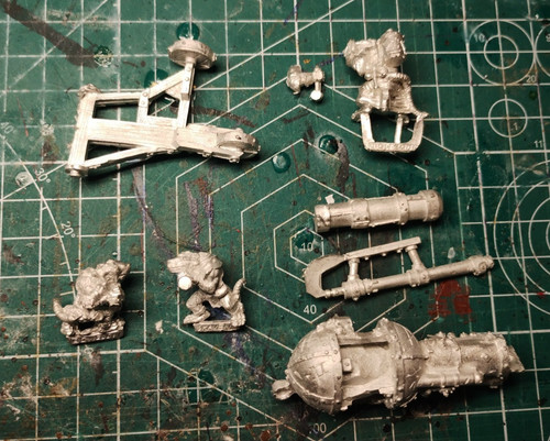 Skaven warp lightning - warp, cannon